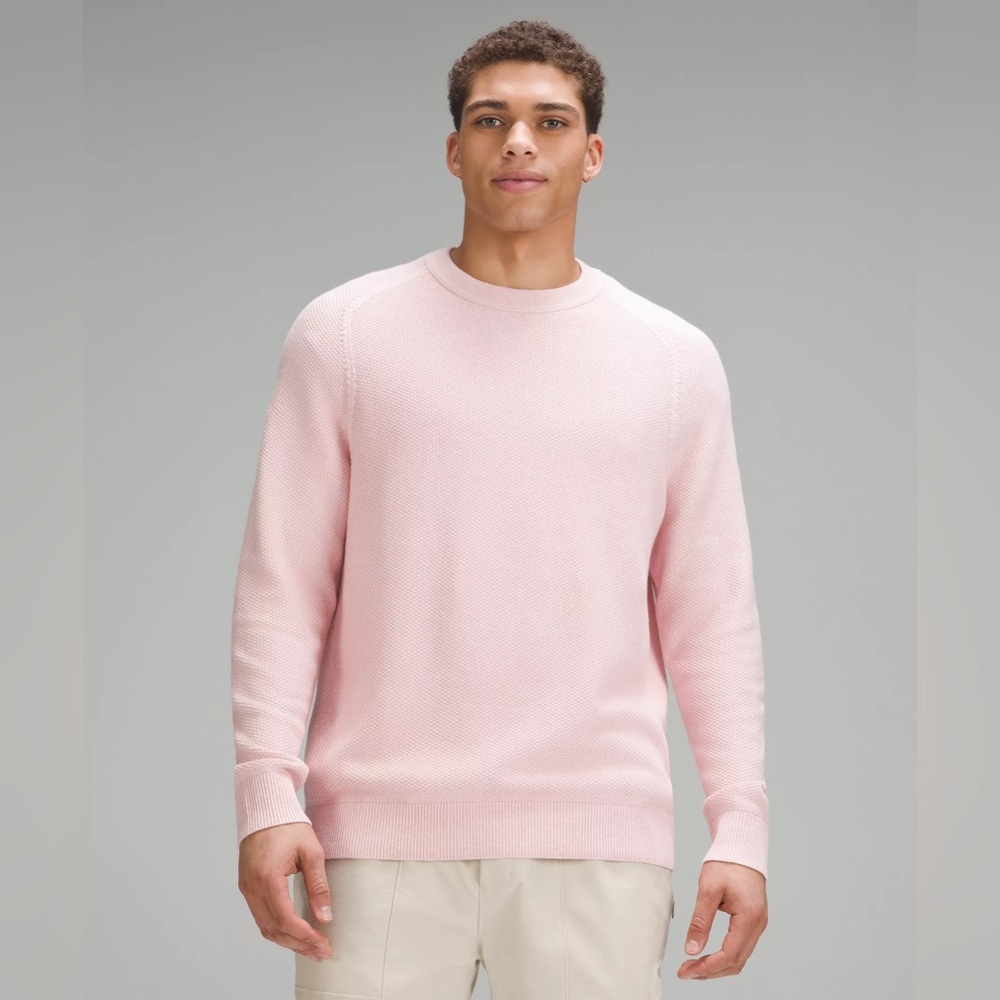 Lululemon Textured Knit Crewneck Sweater